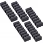 InLine 59971L organizer kabli Uniwersalny klips na kabel Czarny 5 szt.