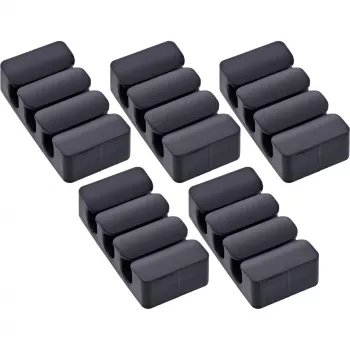 InLine 59971J organizer kabli Uniwersalny Klips kablowy Czarny 5 szt.
