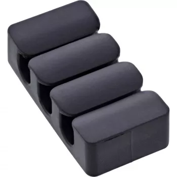 InLine 59971J organizer kabli Uniwersalny Klips kablowy Czarny 5 szt.