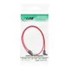 Kabel InLine SATA do łączy 150 / 300 / 600 S-ATA, kątowy z zatrzaskami 90° 0,5 m