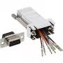 Adapter InLine DB9 żeński / RJ45 8P8C żeński w obudowie metalizowanej 68889L