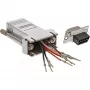 InLine Adapter 9 Pin Sub-D męski RJ45 żeński metalizowany 68889M
