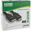 InLine aktywny kabel HDMI, HDMI-High Speed z Ethernetem, M/M, oplot nylonowy, 15m