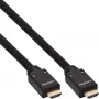 InLine HDMI Active kabel, HDMI-High Speed with Ethernet, M/M, oplot nylonowy, 10m
