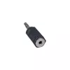 Adapter audio 2,5 mm jack żeński / 3,5 mm męski stereo InLine 99309