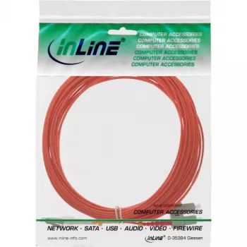 Kabel światłowodowy duplex LC/SC InLine 88638 50/125µm OM2 25m