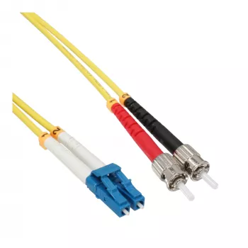 Kabel światłowodowy duplex InLine LC/ST 9/125µm OS2 2m
