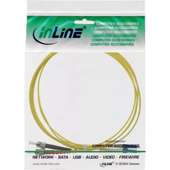 Kabel światłowodowy duplex InLine LC/ST 9/125µm OS2 2m
