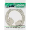 InLine null modem kabel DB9 female / female, molded, 10m