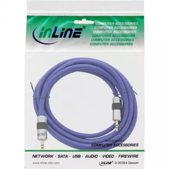 Kabel audio InLine Premium 3,5 mm stereofoniczny męski / męski 20 m