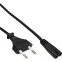 Kabel zasilający InLine, wtyk Euro / wtyk Euro8, czarny, 10m