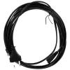 Kabel zasilający InLine, wtyk Euro / wtyk Euro8, czarny, 10m