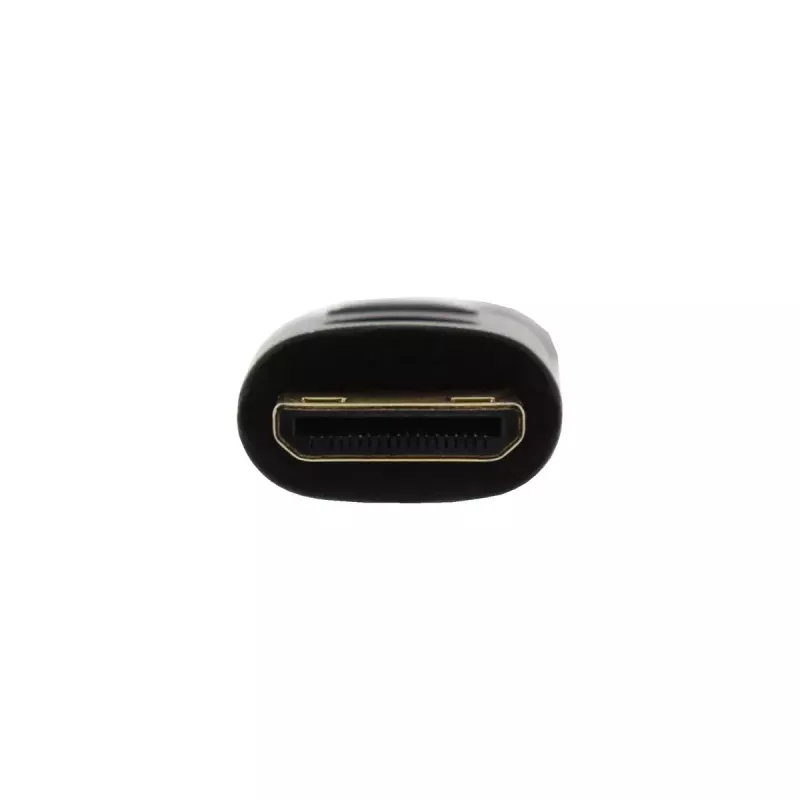 InLine High Speed HDMI kabel with Ethernet, AM/CM, super cienki, Czarny/gold, 0.5m