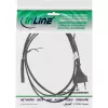 Kabel zasilający InLine Switzerland wtyczka CEE7/16 do gniazda Euro8 C7, czarny, 1,8 m