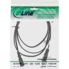 Kabel zasilający InLine z wtyczką chińską na Euro8 IEC-C7, czarny, 1,8 m