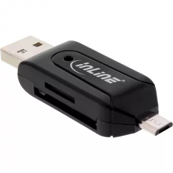 InLine OTG Dual Card Reader dla SD i microSD 66779