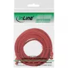 InLine Patch kabel S/FTP PiMF Cat.6 250MHz miedź bezhalogenowy czerwony 15m
