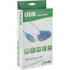 Kabel USB do drukarki InLine 33397I 1,8 m Typ A męski na DB25 żeński