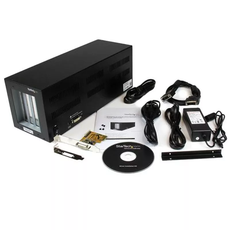 StarTech.com PCI Express do 2 PCI i 2 PCIe – system obudowy rozszerzeń, pełna długość