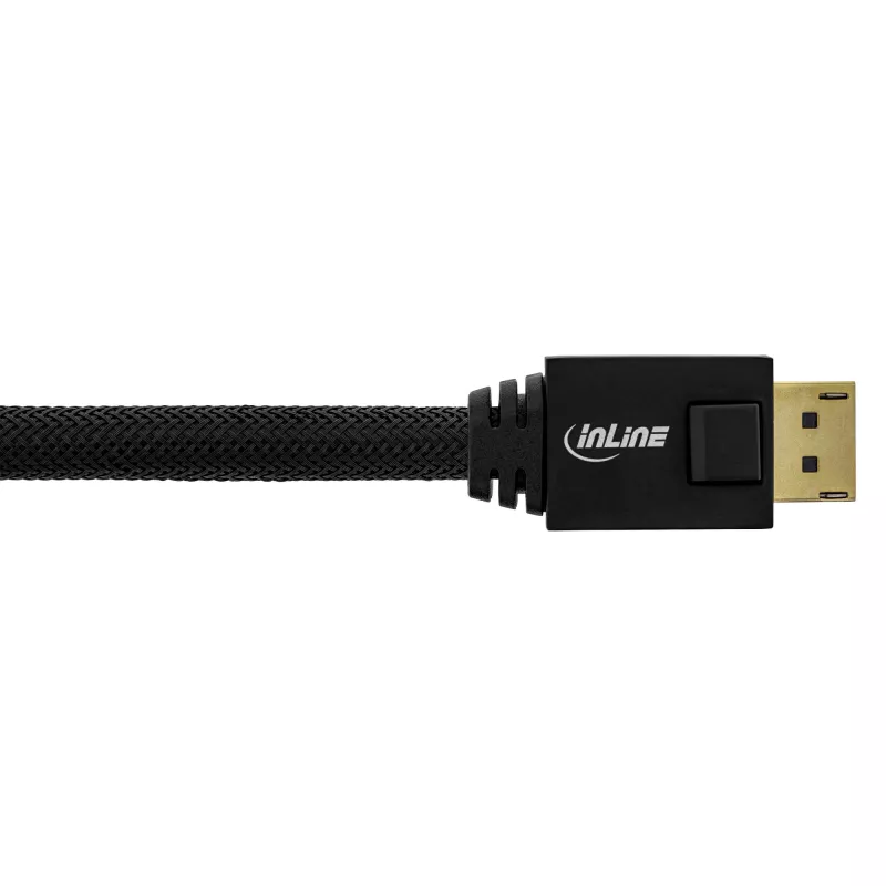 Aktywny kabel InLine DisplayPort, czarny, pozłacane styki, 15 m
