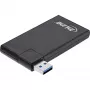 InLine USB 3.0 Obrotowy Hub, 4 porty, czarny