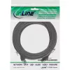 InLine cienki okrągły kabel krosowy U/FTP kat.6A czarny 10m