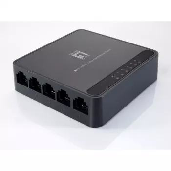 Przełącznik sieciowy LevelOne FEU-0512 Fast Ethernet 10/100 Czarny