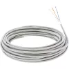 Kabel telefoniczny InLine 4-żyłowy do instalacji stałej 2x2x0,6mm ekranowany 25m