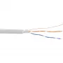 InLine Telefoniczny kabel instalacyjny 4-żyłowy drut 2x2x0,6mm ekranowany 100m