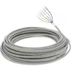 Kabel telefoniczny InLine 12 żyłowy, instalacyjny drut 6x2x0,6mm ekranowany 25m