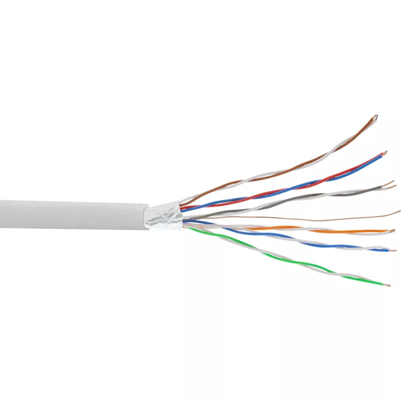InLine Telephone kabel 12 wire solid installation 6x2x0.6mm shielded 100m
