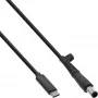 Kabel ładujący InLine USB-C do HP Notebook (okrągły/duży), 2 m