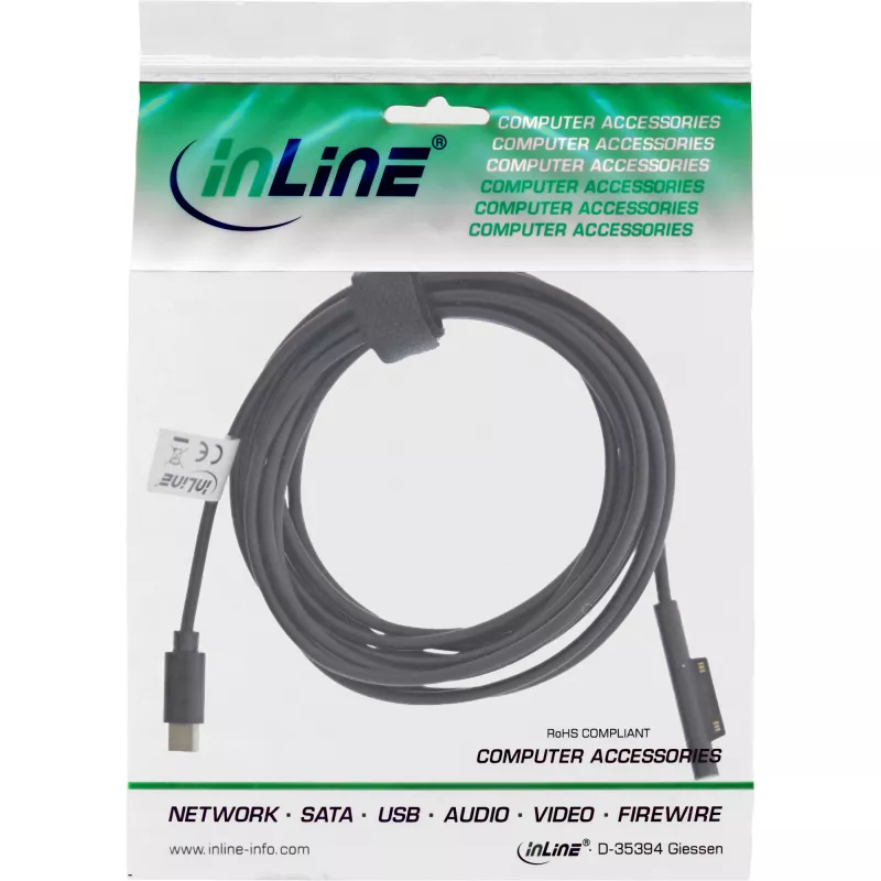 Kabel ładujący InLine USB-C do Surface, 1 m