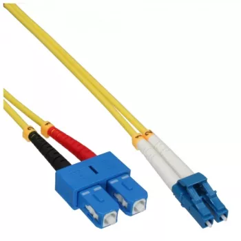Dupleksowy kabel światłowodowy LC/SC 9/125µm OS2 3m InLine 88656N