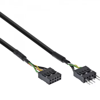 Wewnętrzny kabel audio InLine HD Audio, do HD Audio i AC97, 0,4 m