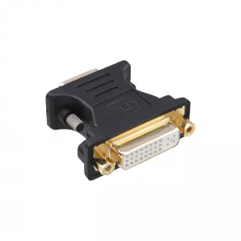 InLine DVI-A Adapter DVI 24+5 żeński / HD15 męski pozłacany