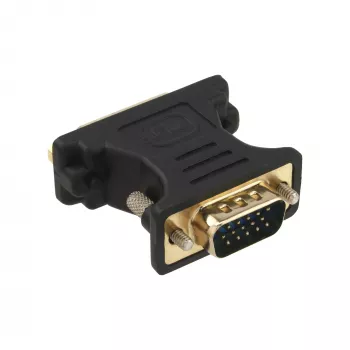 InLine DVI-A Adapter DVI 24+5 żeński / HD15 męski pozłacany