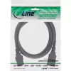 Kabel zasilający InLine C19 / C20 3-stykowe IEC męski / żeński czarny 2 m