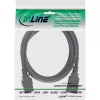 InLine kabel zasilający C19 / C20 3-pin IEC wtyk/gniazdo czarny 10m