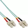 InLine kabel światłowodowy duplex SC/SC 50/125µm OM3 30m
