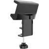 Power extension holder InLine 23191B Czarny ABS steel 100mm width