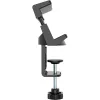Power extension holder InLine 23191B Czarny ABS steel 100mm width