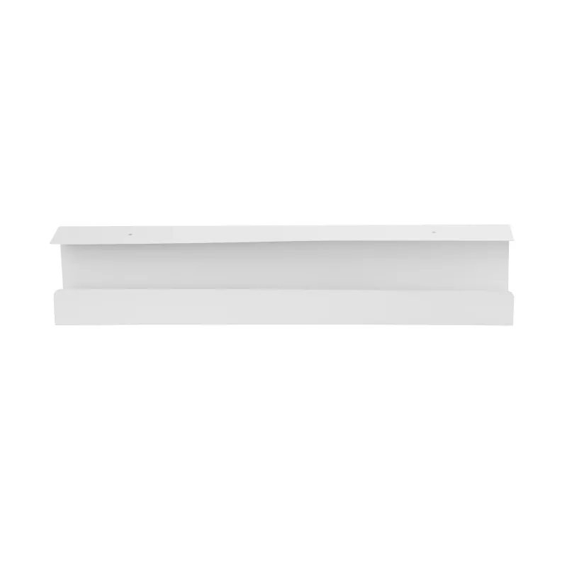 InLine system zarządzania kablami pod stołem 23190W — stal, biały, 114×600×76 mm