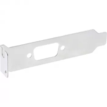 Low Profile Slot Bracket InLine 33208D z otworem na złącze DB9