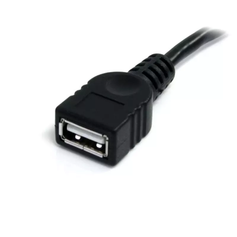 StarTech.com 3 ft Czarny Przedłużacz USB 2.0 A na A - M/F