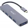 Hub USB InLine USB 3.2 USB-C Multi Hub 4x USB-A 5 Gb/s + USB-C (Dane/PD 87 W)