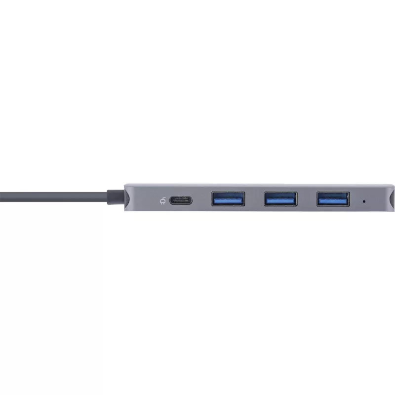 Hub USB InLine USB 3.2 USB-C Multi Hub 4x USB-A 5 Gb/s + USB-C (Dane/PD 87 W)