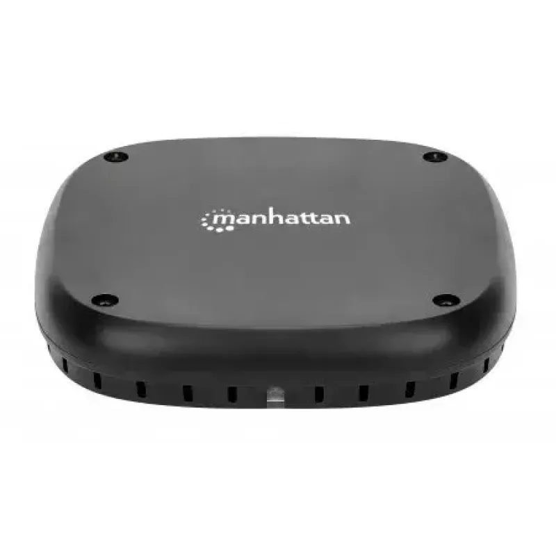 Bezprzewodowa podkładka ładująca Manhattan 10 W do montażu pod blatem, czarna, kabel 1,2 m