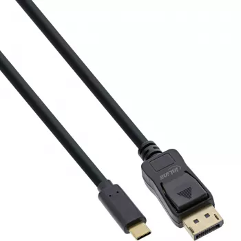 Kabel USB DisplayPort InLine 64123 USB-C męski do DisplayPort męski 3m