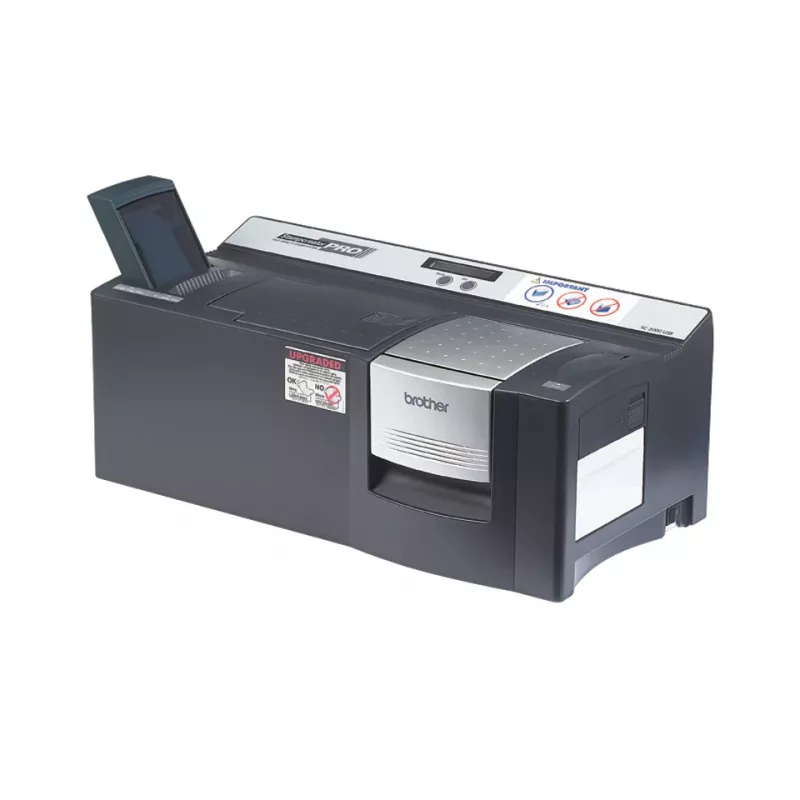 Drukarka etykiet Brother SC-2000USB 600 x 600 DPI przewodowa, czarna